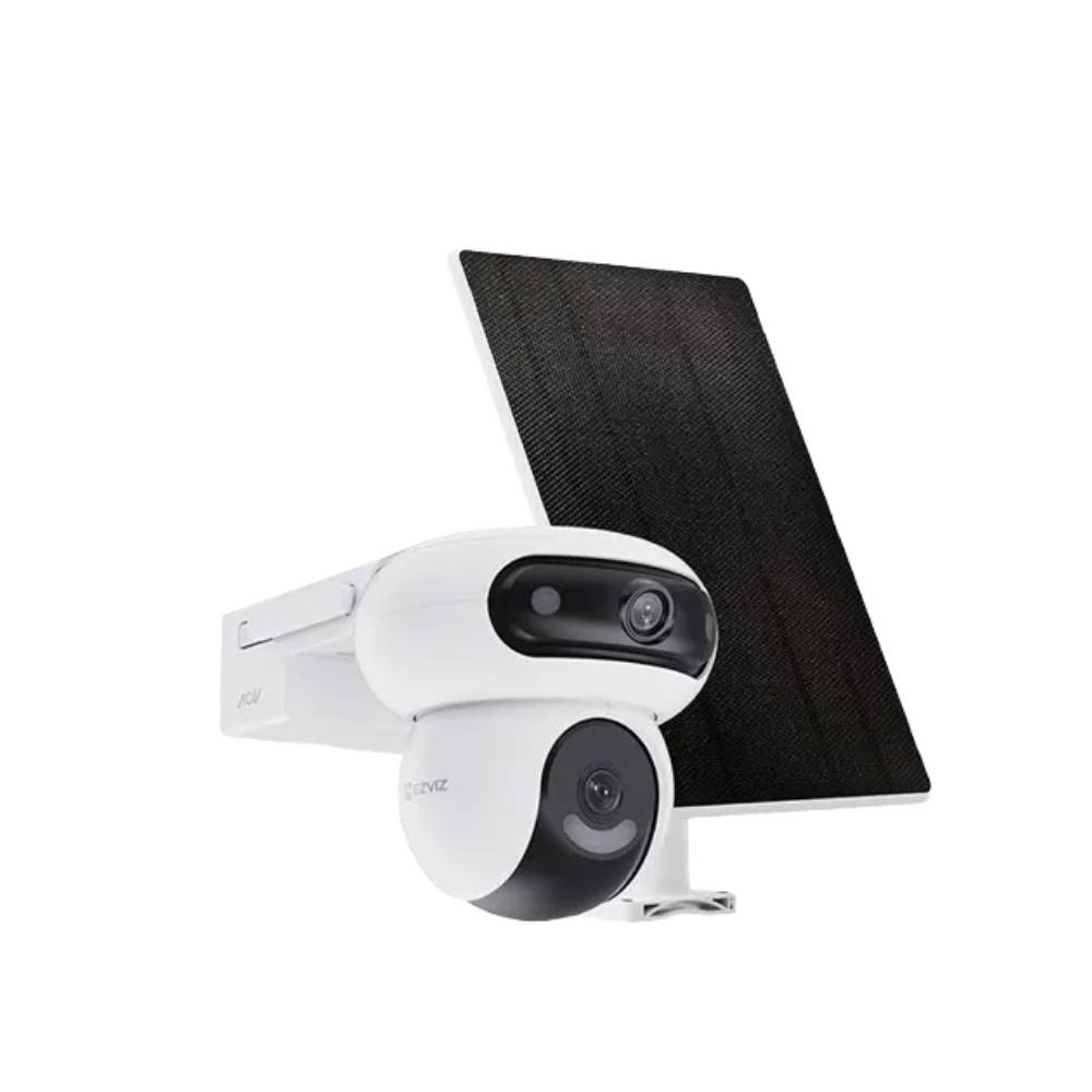 Caméra solaire Wi-Fi 2K batterie 10 000 mAh