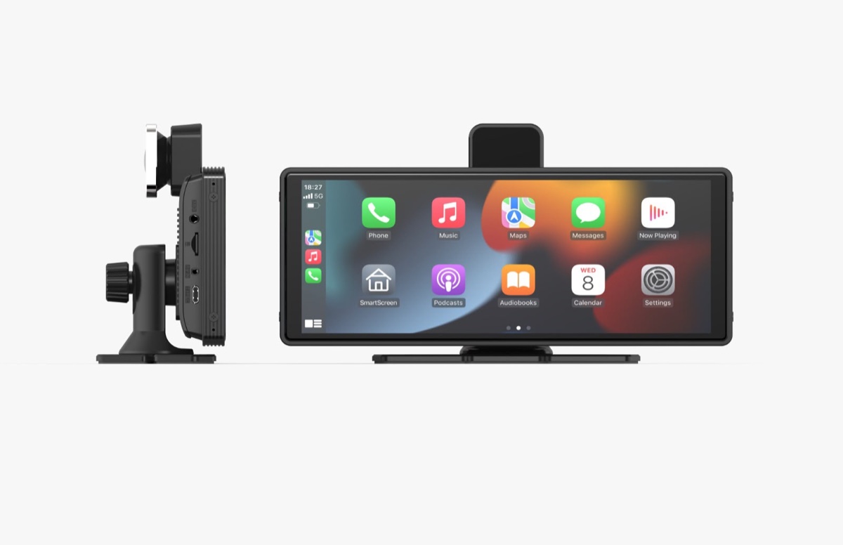 Écran CarPlay 10,27" avec 2 caméras — GPS, Bluetooth, Android Auto
