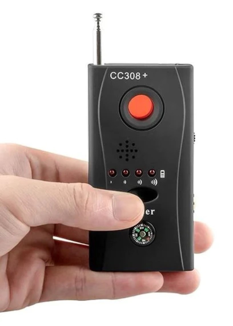 Détecteur de caméras cachées et de micros CC308+ — laser