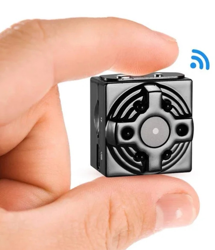 Mini caméra Wi-Fi 1080p avec batterie — accès par smartphone