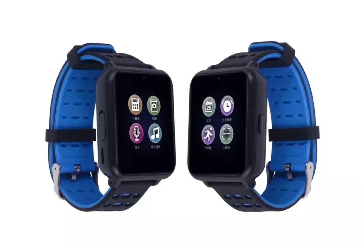 Montre connectée Z2 — carte SIM, appareil photo et écran tactile