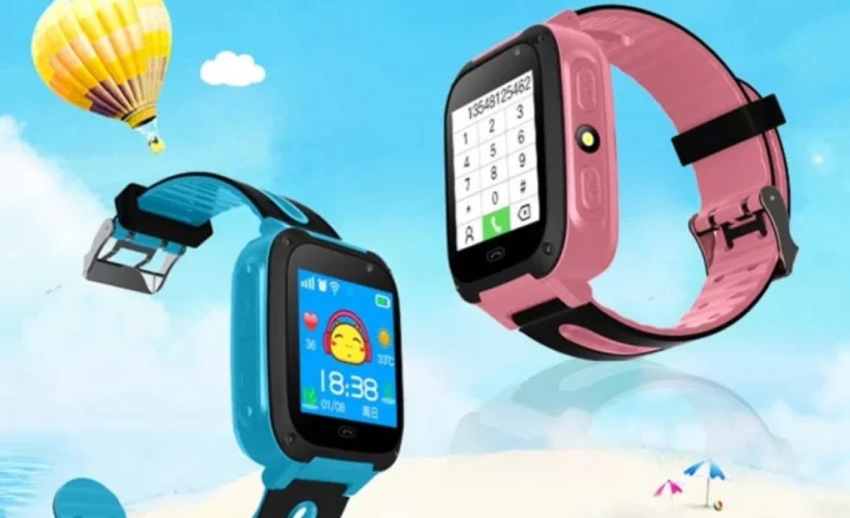 Montre GPS pour enfant — appels, bouton SOS et localisation