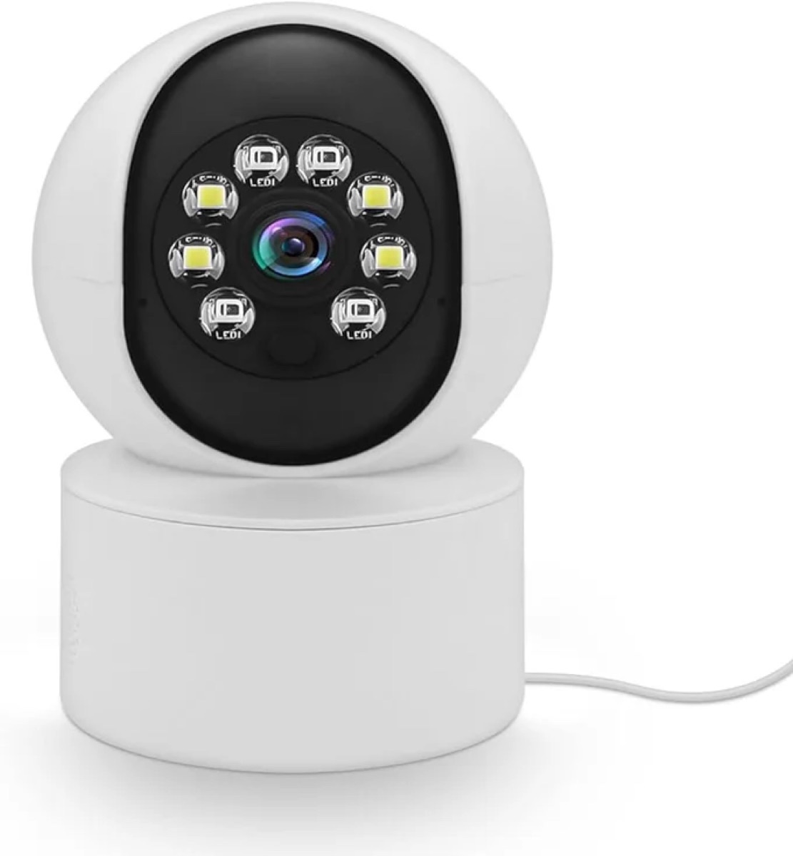 Caméra intérieure Wi-Fi motorisée 1080p — compatible Tuya