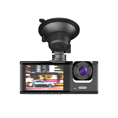 Dashcam Full HD 3 objectifs avec caméra de recul
