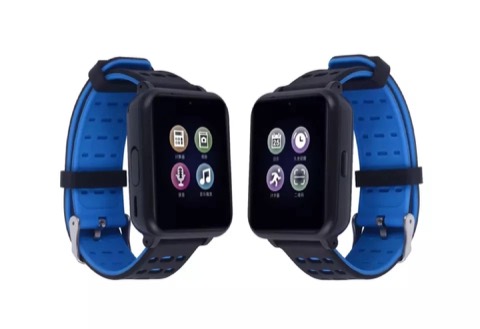 Montre connectée Z2 — carte SIM, appareil photo et écran tactile