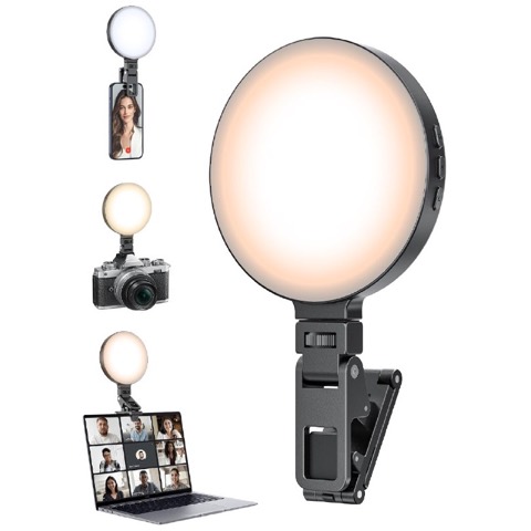 Lumière d'appoint ronde 3 couleurs pour smartphone K-23