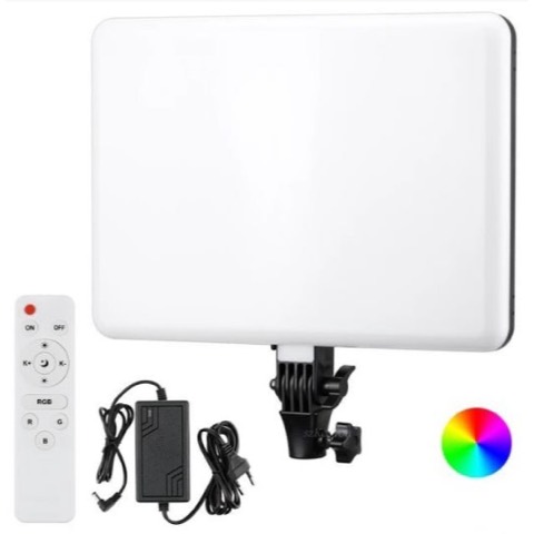 Panneau LED RGB MJ-19 avec télécommande