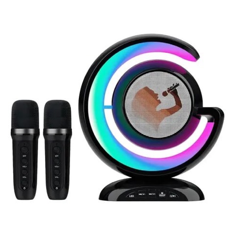 Enceinte Bluetooth lumineuse YS-110 avec 2 microphones