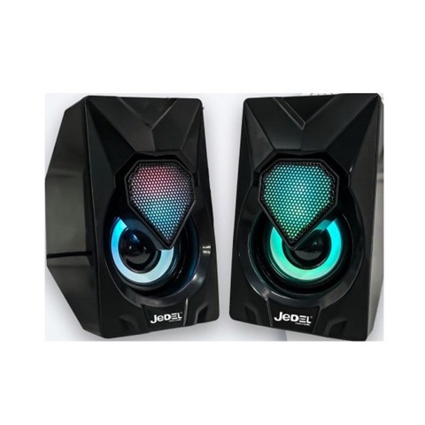 Mini enceintes PC USB RGB JEDEL S-502