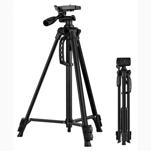 Trépied professionnel 3366 pour appareil photo et smartphone
