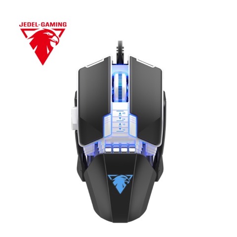 Souris gamer filaire RGB 6400 DPI JEDEL GM1080