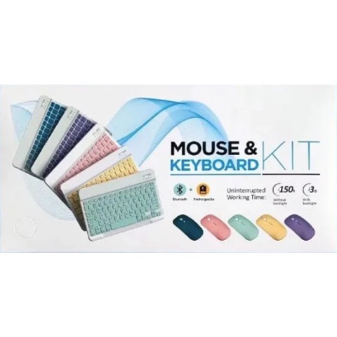 Mini pack clavier + souris Bluetooth
