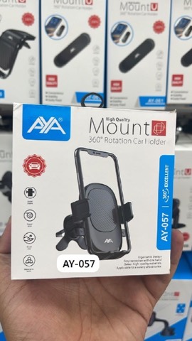 Support de téléphone à pince pour grille d'aération AYA AY-057