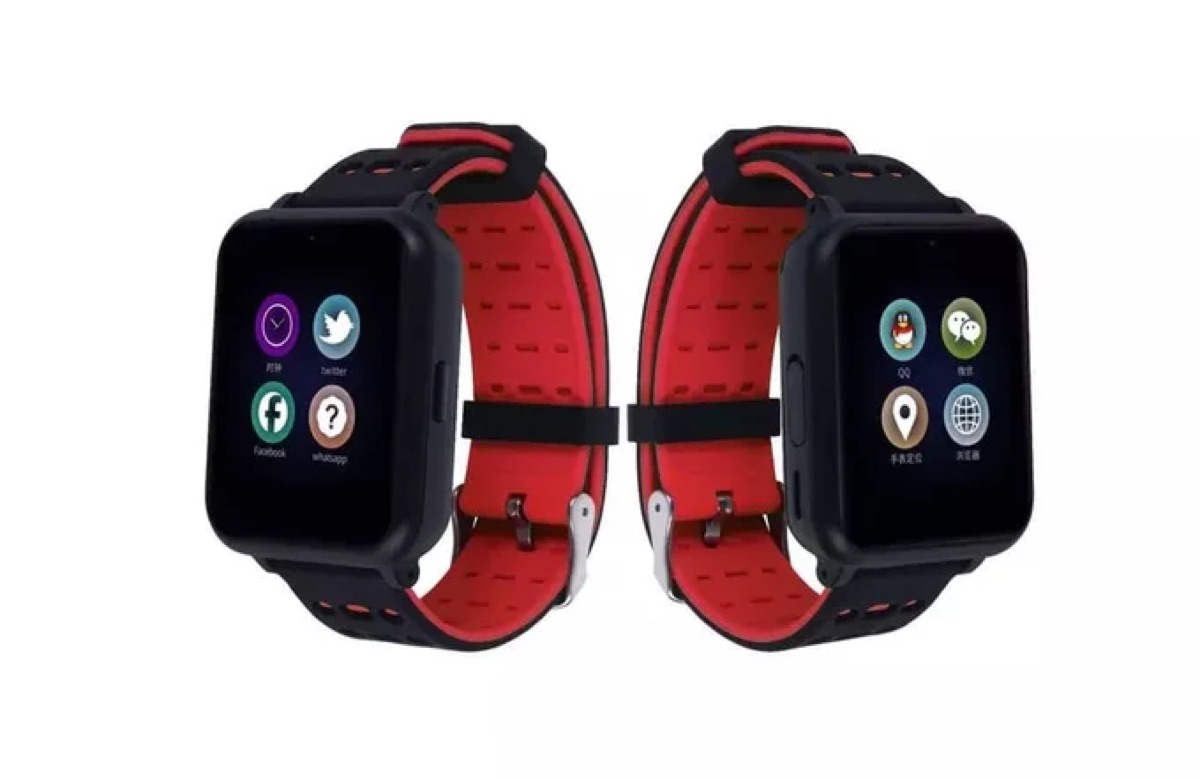 Montre connectée Z2 — carte SIM, appareil photo et écran tactile