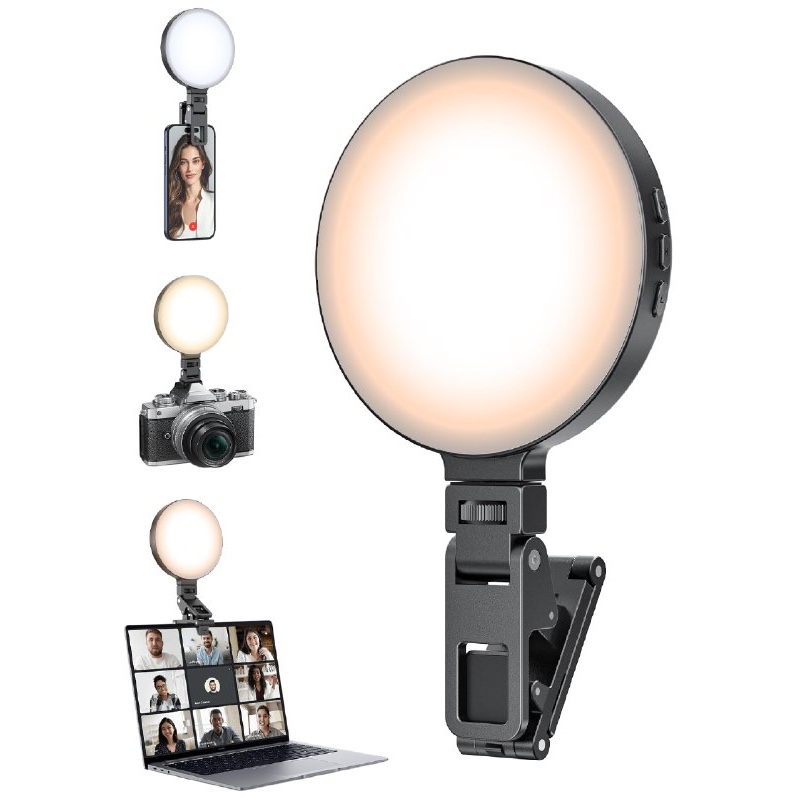 Lumière d'appoint ronde 3 couleurs pour smartphone K-23