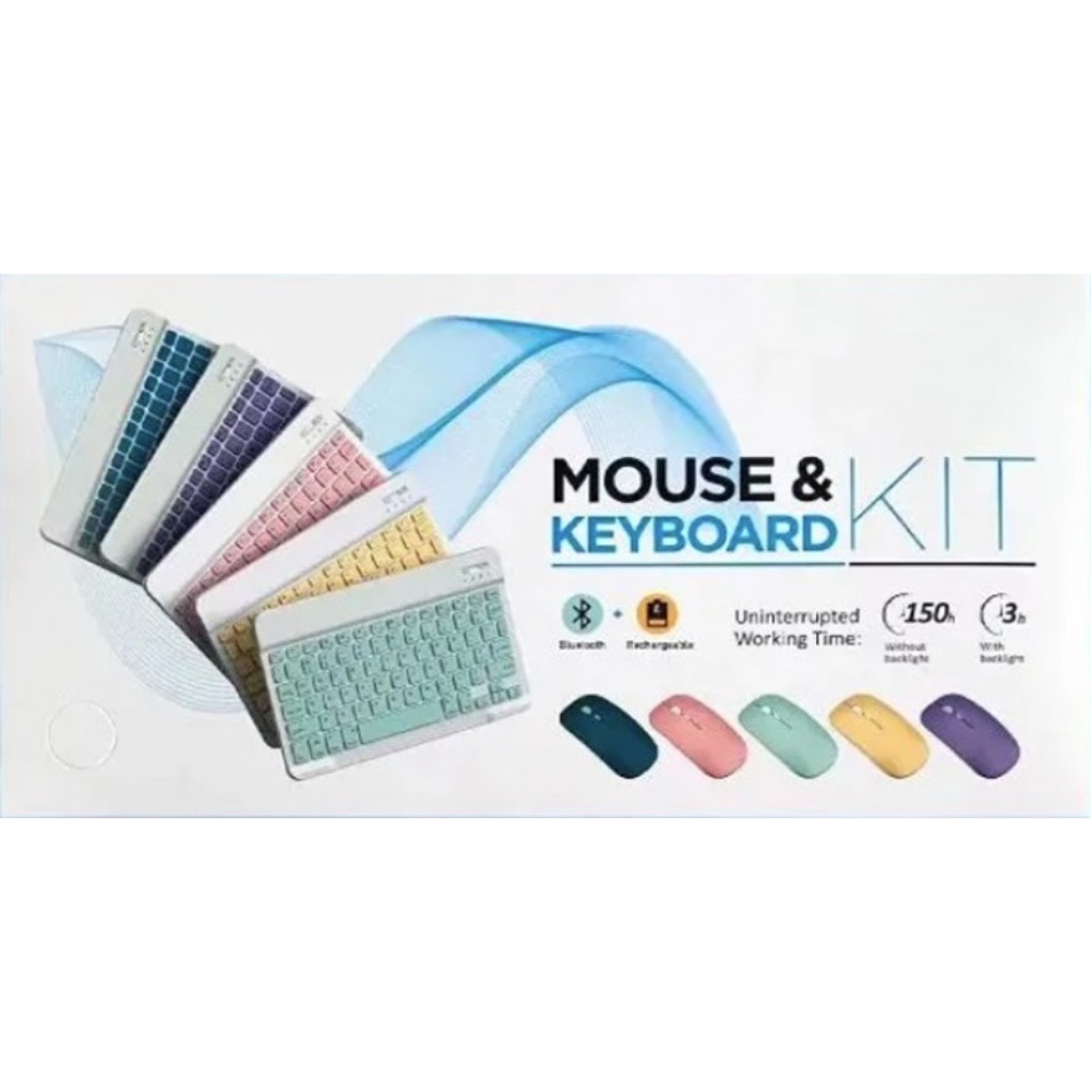 Mini pack clavier + souris Bluetooth