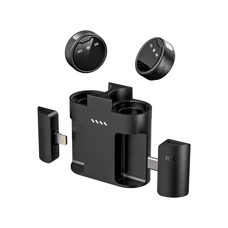 Micro-cravate sans fil MIC PRO S60 avec boîtier de charge